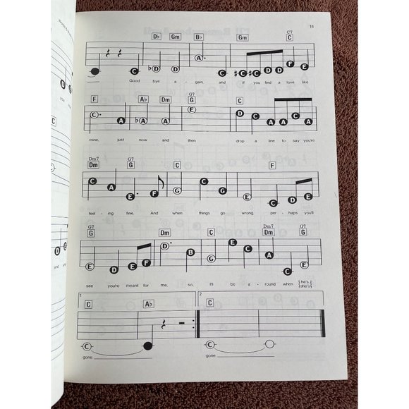 Big Band Favorites Sheet Music Book E-Z Play Beginner Organ Piano Keyboards - Picture 3 of 4